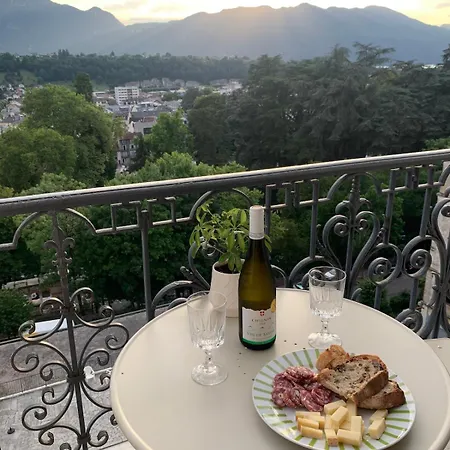 Apartment Centre Ville, Parking, Balcon, Piscine Aix-les-Bains
